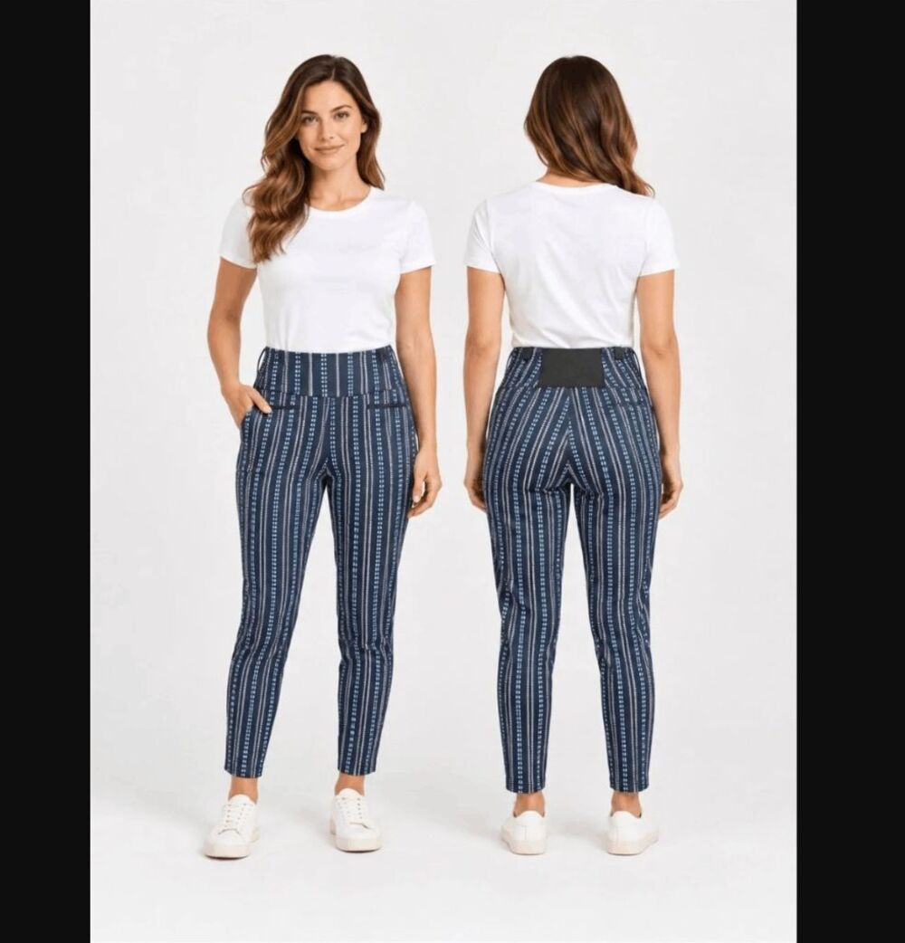 New Betabrand Whipstitch Power Down Skinny Dress Pant Yoga Pants Small